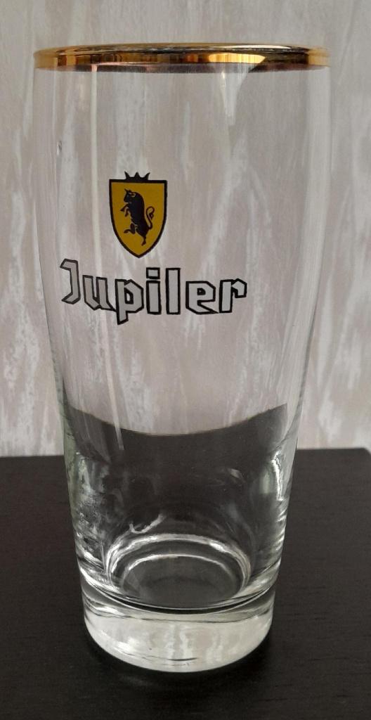 Jupiler bierglas, Verzamelen, Biermerken, Ophalen, Gebruikt, Glas of Glazen, Jupiler