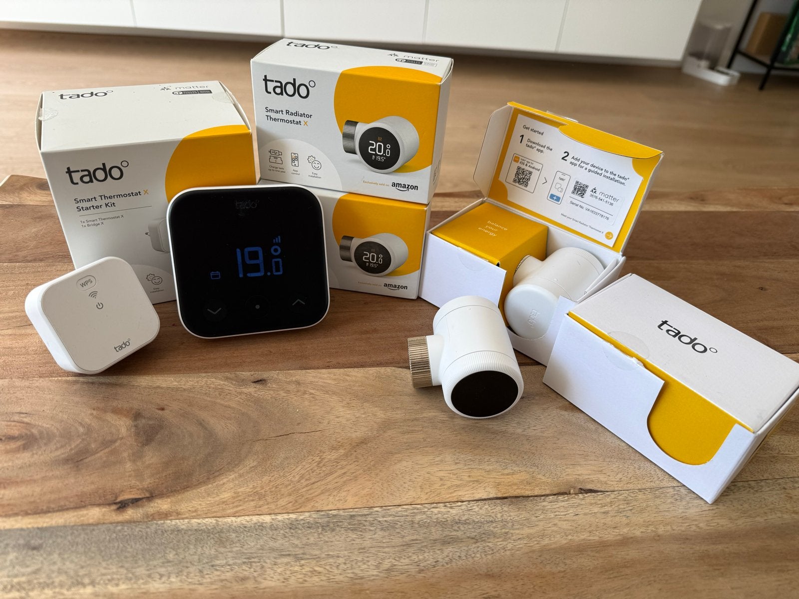 Tado Slimme Thermostaat Starter Kit & Radiatorthermostaten, Thermostaat, Minder dan 30 cm, Minder dan 60 cm, Ophalen of Verzenden