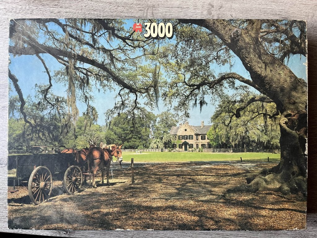Puzzel Jumbo Charleston, Hobby en Vrije tijd, Denksport en Puzzels, Ophalen of Verzenden, Meer dan 1500 stukjes, Gebruikt, Legpuzzel