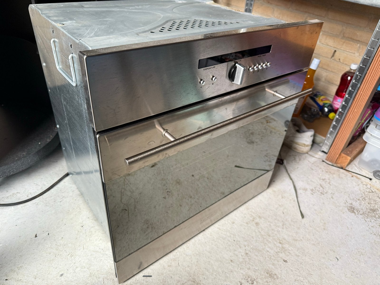 Baumatic B191SS-A-BX Inbouw Oven - Gebruikt, Witgoed en Apparatuur, Ophalen, Oven, Inbouw, 55 tot 60 cm