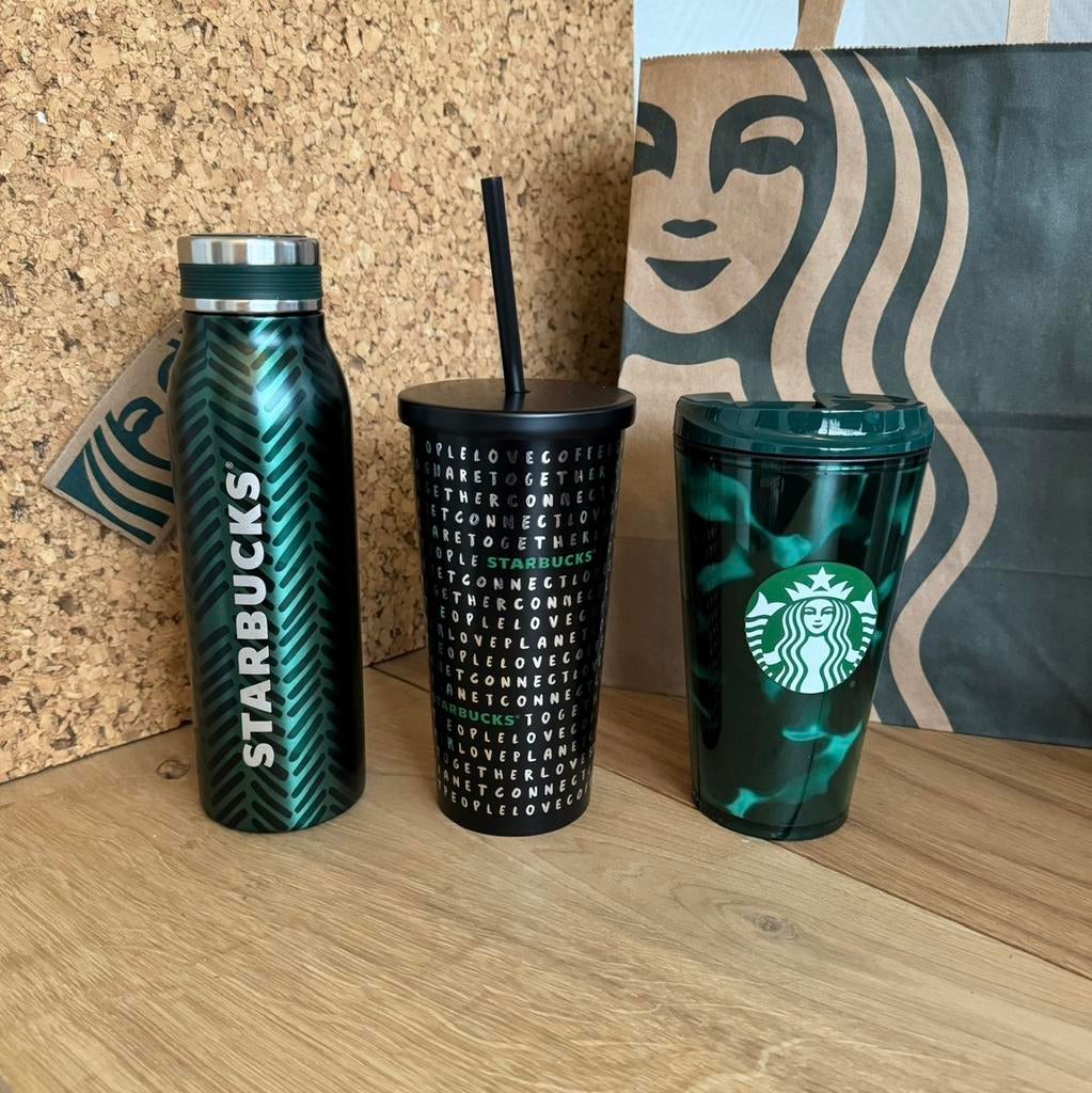 3 Starbucks items, Ophalen of Verzenden, Nieuw, Gebruiksvoorwerp