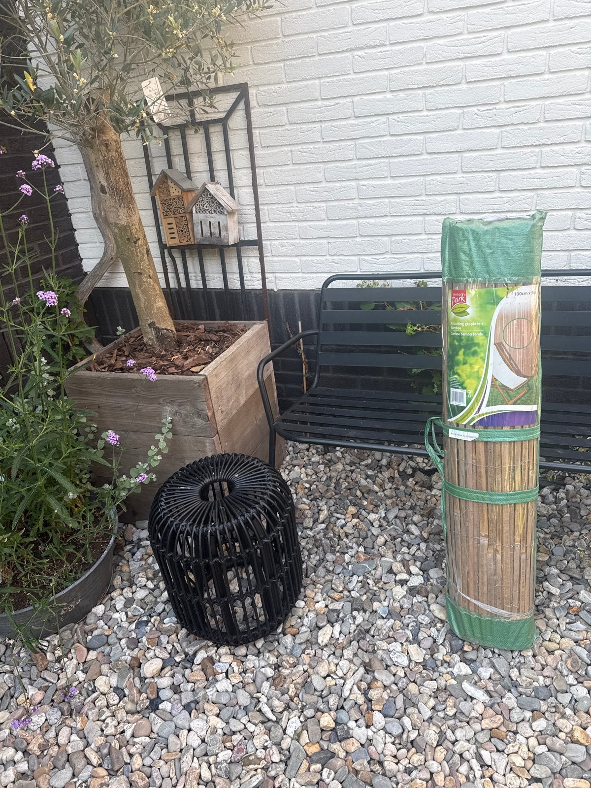 2 Stuks! Nieuwe bamboe tuinafscheiding 100cm x 5m, Tuin en Terras, Schuttingen, Nieuw, Overige materialen, Minder dan 1 meter