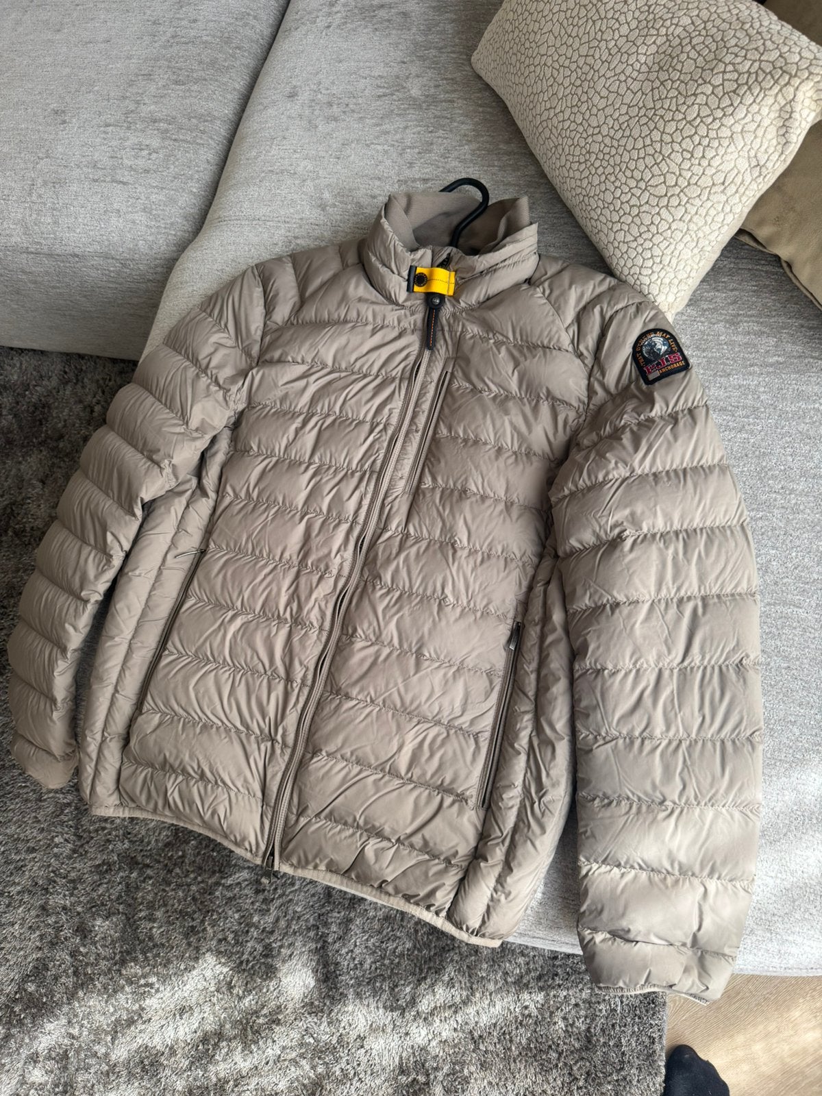 Zomer Jack/Jas Parajumpers Taupe L, Ophalen of Verzenden, Zo goed als nieuw, Beige
