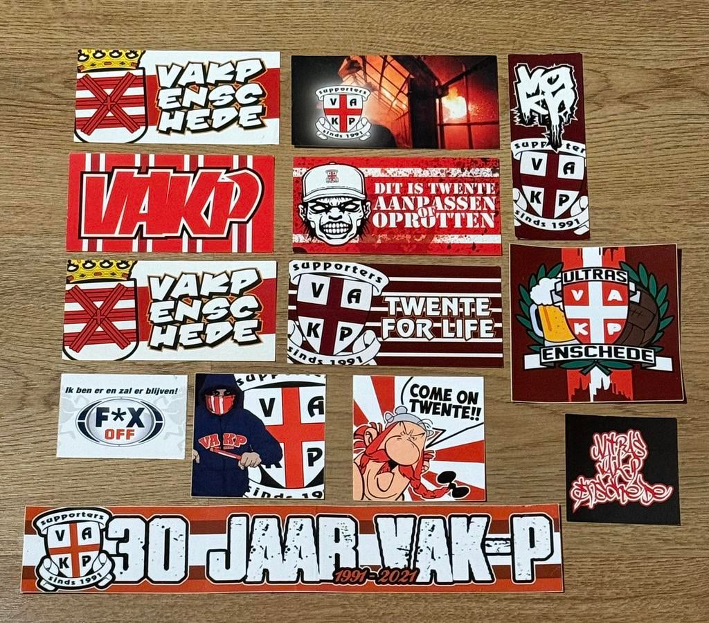 Vak P stickers, Ophalen of Verzenden, Zo goed als nieuw, Versiering
