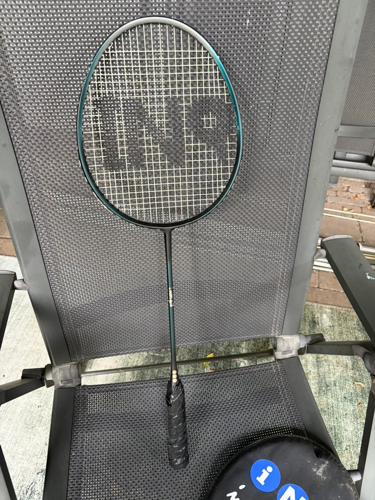 Badminton racket, Ophalen, Gebruikt