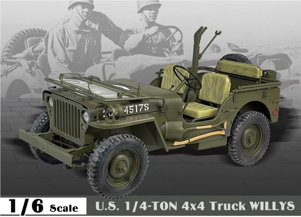 ZYToys 1/6 USA Willys JP001, Ophalen of Verzenden, Nieuw