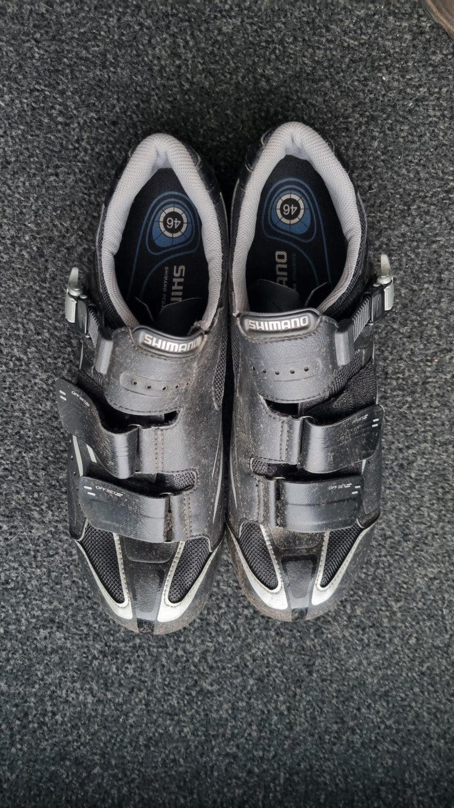 fietsschoenen shimano maat 46, Ophalen of Verzenden, Gebruikt, Schoenen