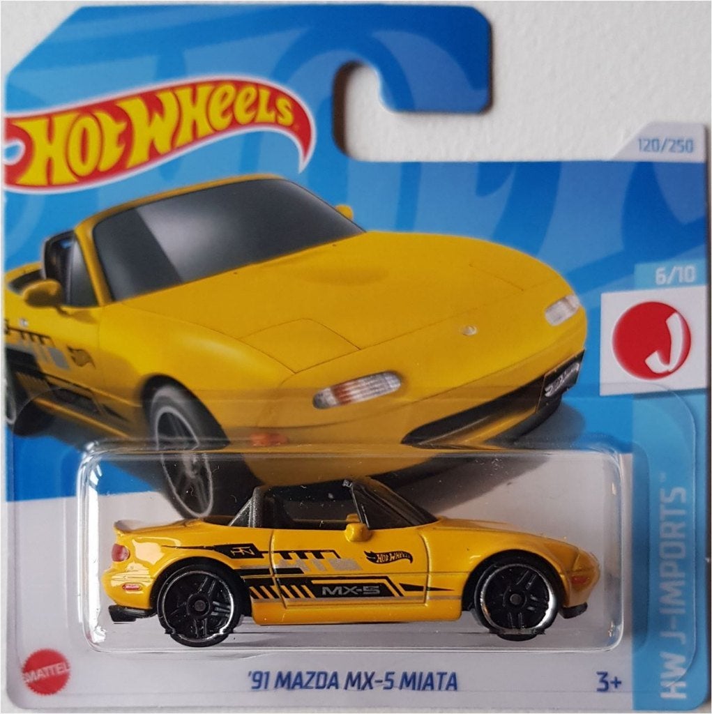 2024 Hot Wheels '91 Mazda MX-5 Miata, Kinderen en Baby's, Ophalen of Verzenden, Nieuw