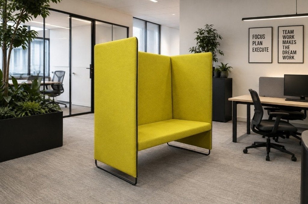 2x bank - 3x fauteuil ZIPPO Pedrali design stof wachtruimte, Ophalen, Minder dan 75 cm, 125 cm of meer, Zo goed als nieuw