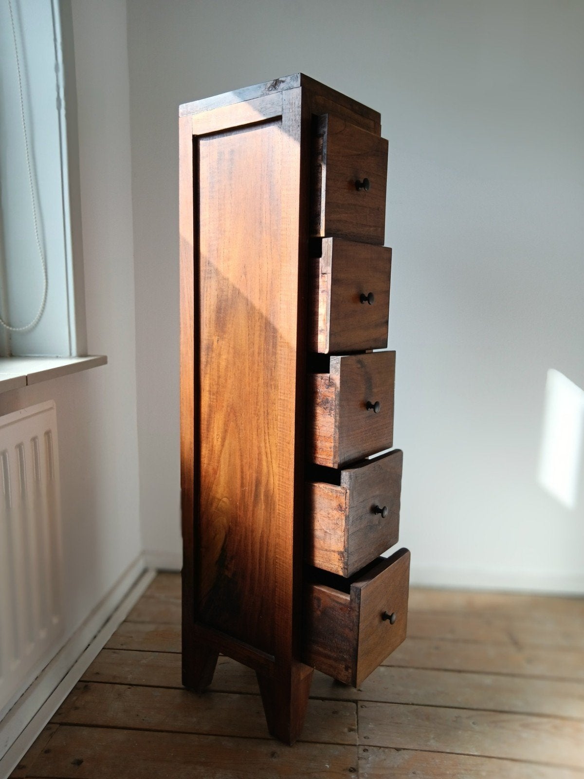 mooi massief houten ladekastje, Ophalen, 25 tot 50 cm, 50 tot 100 cm, Minder dan 100 cm