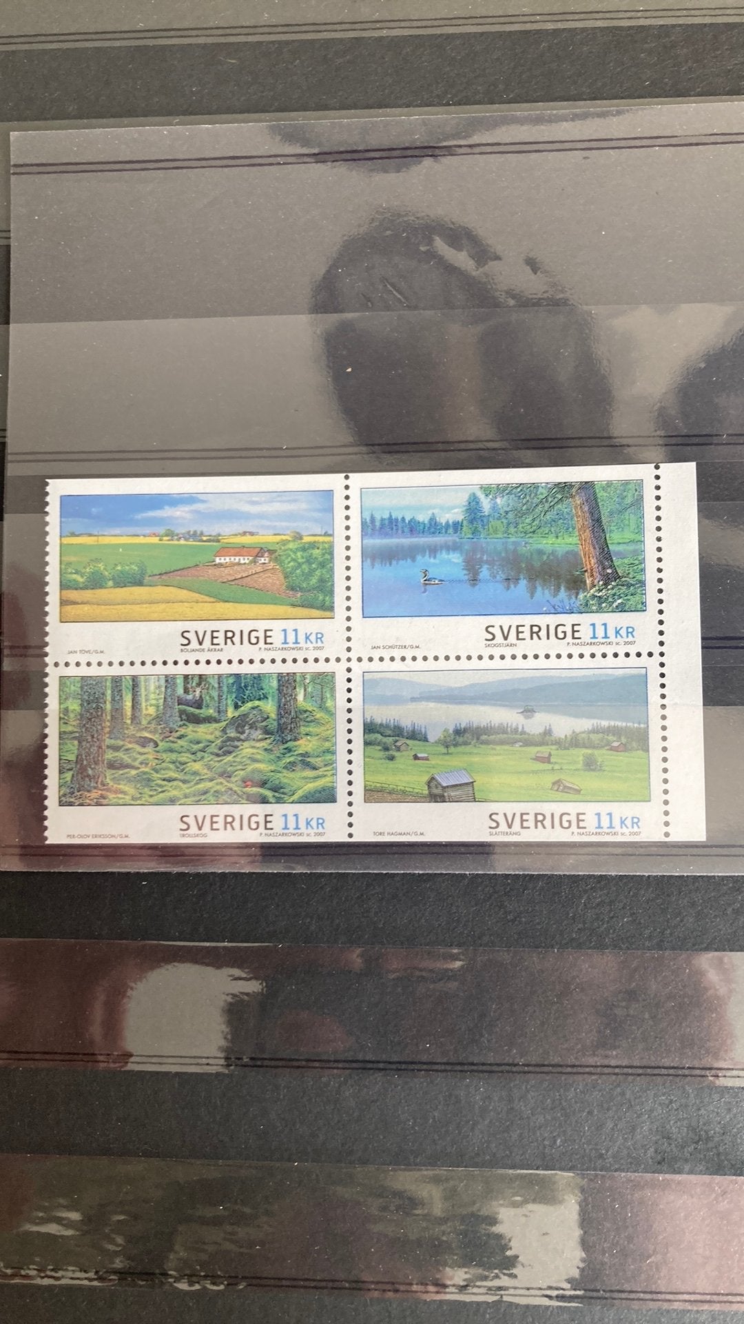 Zweden 2591/94 bomen post fris/1580, Ophalen of Verzenden, Zweden