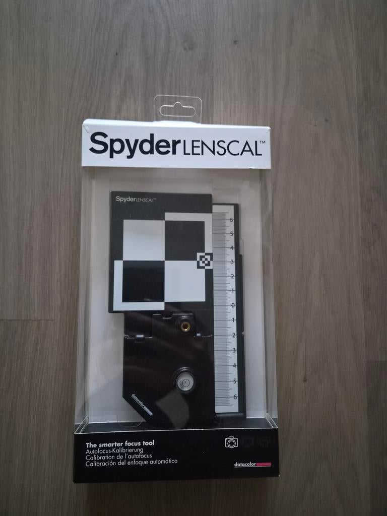 SpyderLENSCAL Autofocus Kalibratie Tool, Overige merken, Minder dan 50 mm, Overige typen, Nieuw