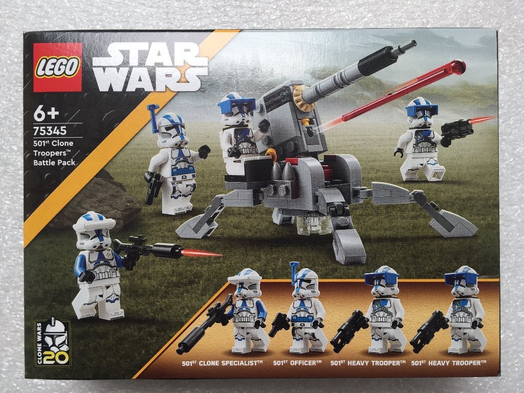 LEGO® Star Wars 75345 - 501st Legion Clone Troopers *Nieuw*, Kinderen en Baby's, Speelgoed | Duplo en Lego, Star Wars, Lego, Nieuw