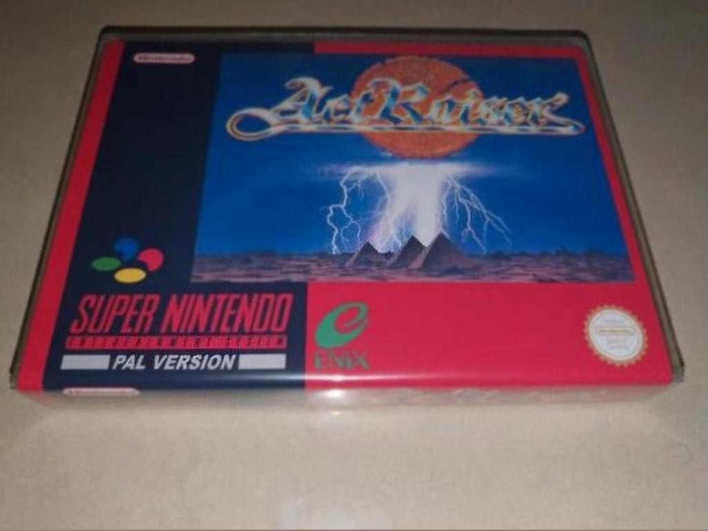 Actraiser SNES Game Case, Spelcomputers en Games, Avontuur en Actie, Verzenden, 1 speler, Zo goed als nieuw