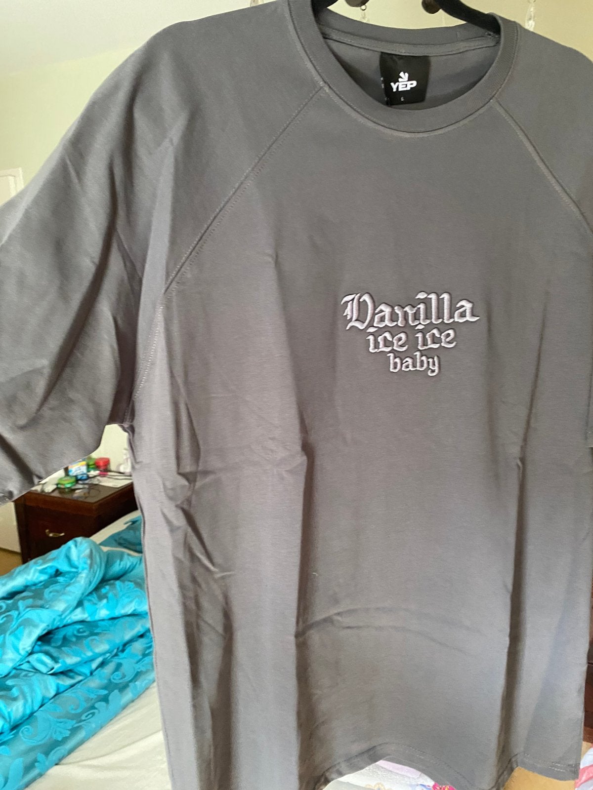 Foto 16 van T-shirt heren met patroon, oversize (1 stuk)