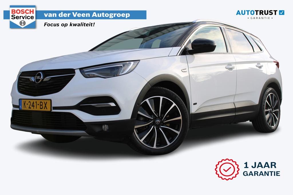 Opel Grandland X 1.6 Turbo Hybrid Ultimate | Incl. 12 maande, 12 maanden, 4 cilinders, Wit, Bedrijf