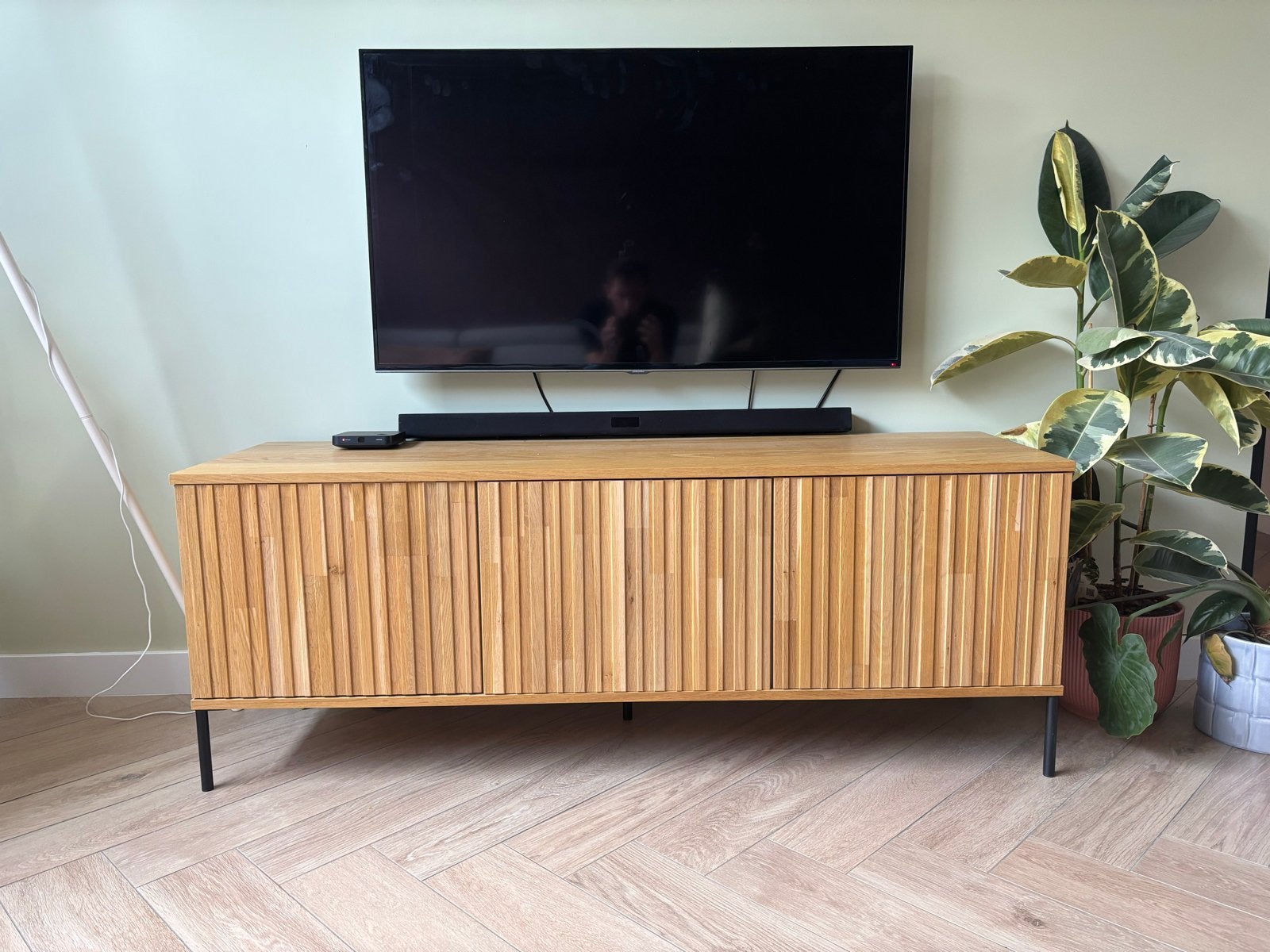 Woood Gravure TV-meubel - Eiken