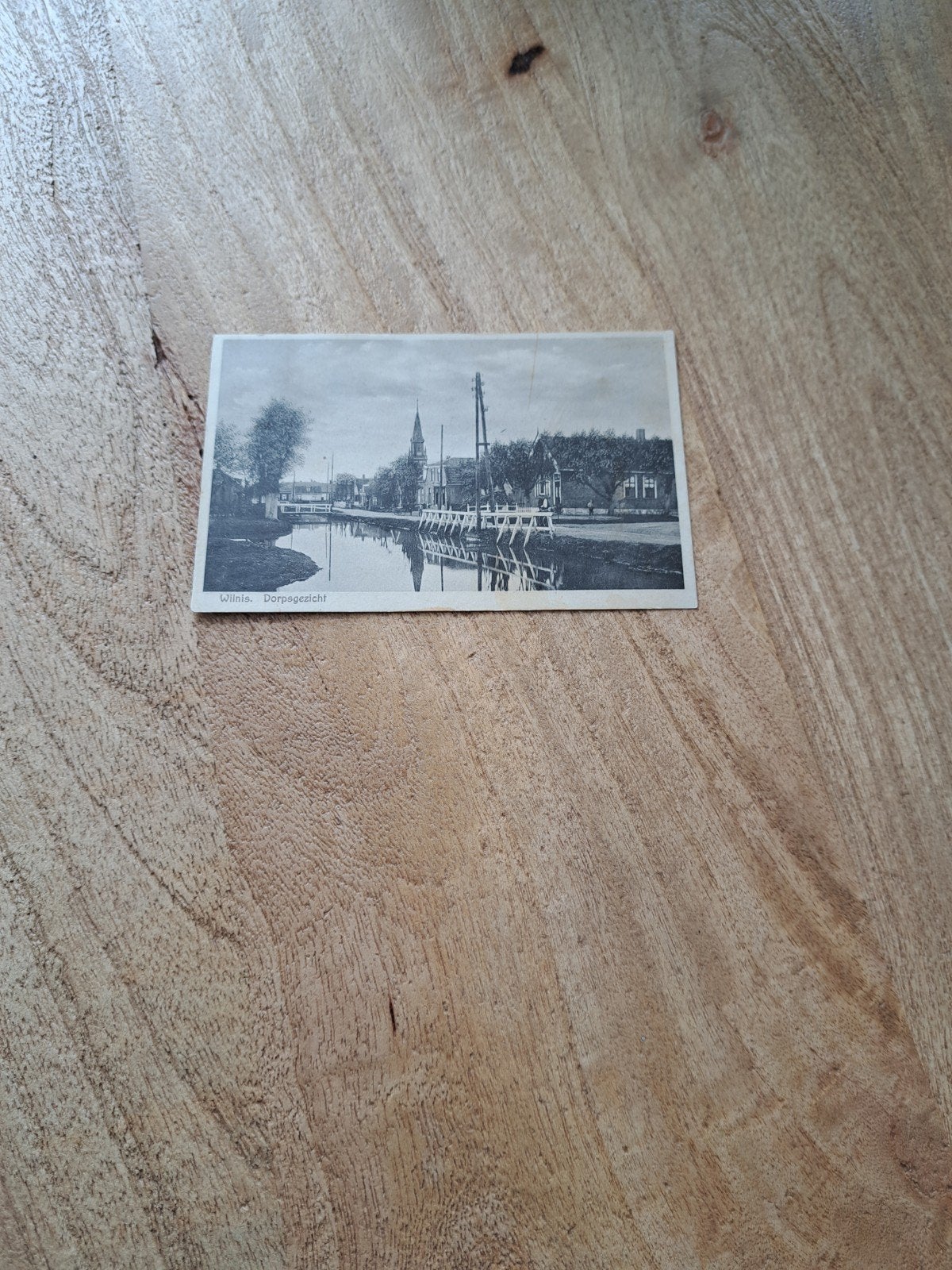 oude ansichtkaart wilnis, Verzamelen, Ophalen of Verzenden
