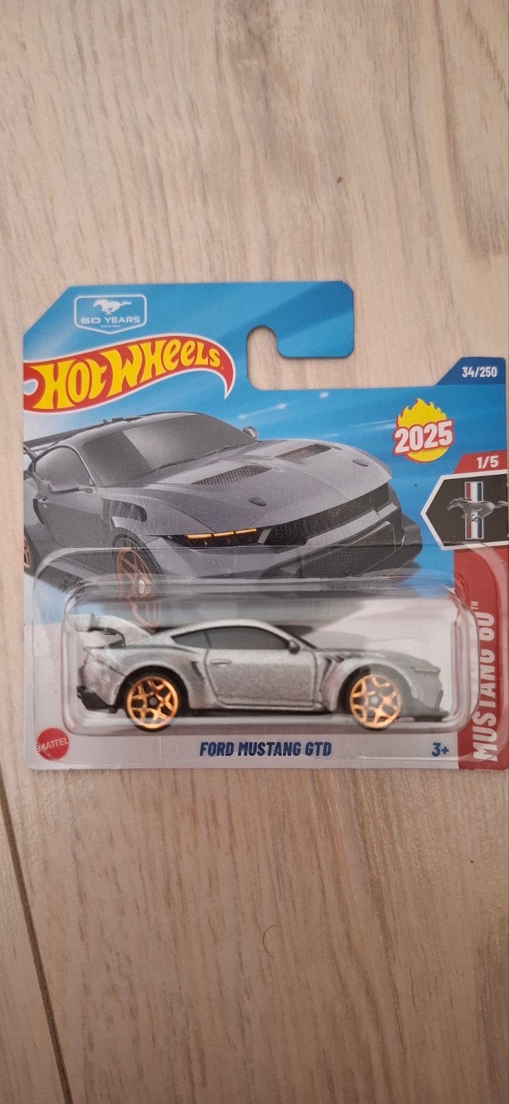Hot Wheels Ford Mustang GTD 2025 - Nieuw in verpakking, Ophalen of Verzenden
