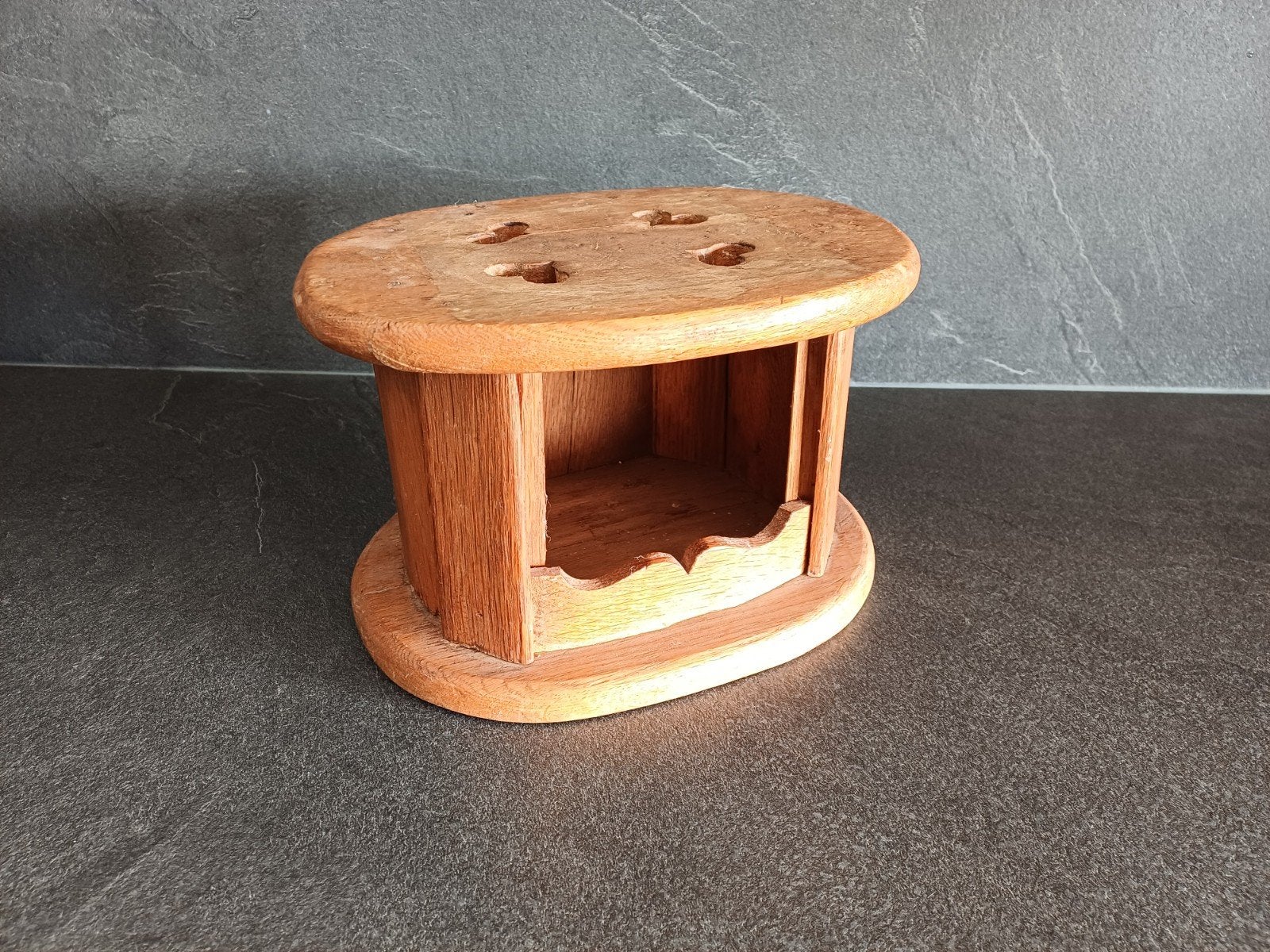 Antiek Eiken Stoof / Voetenstoof voor € 10, Ophalen