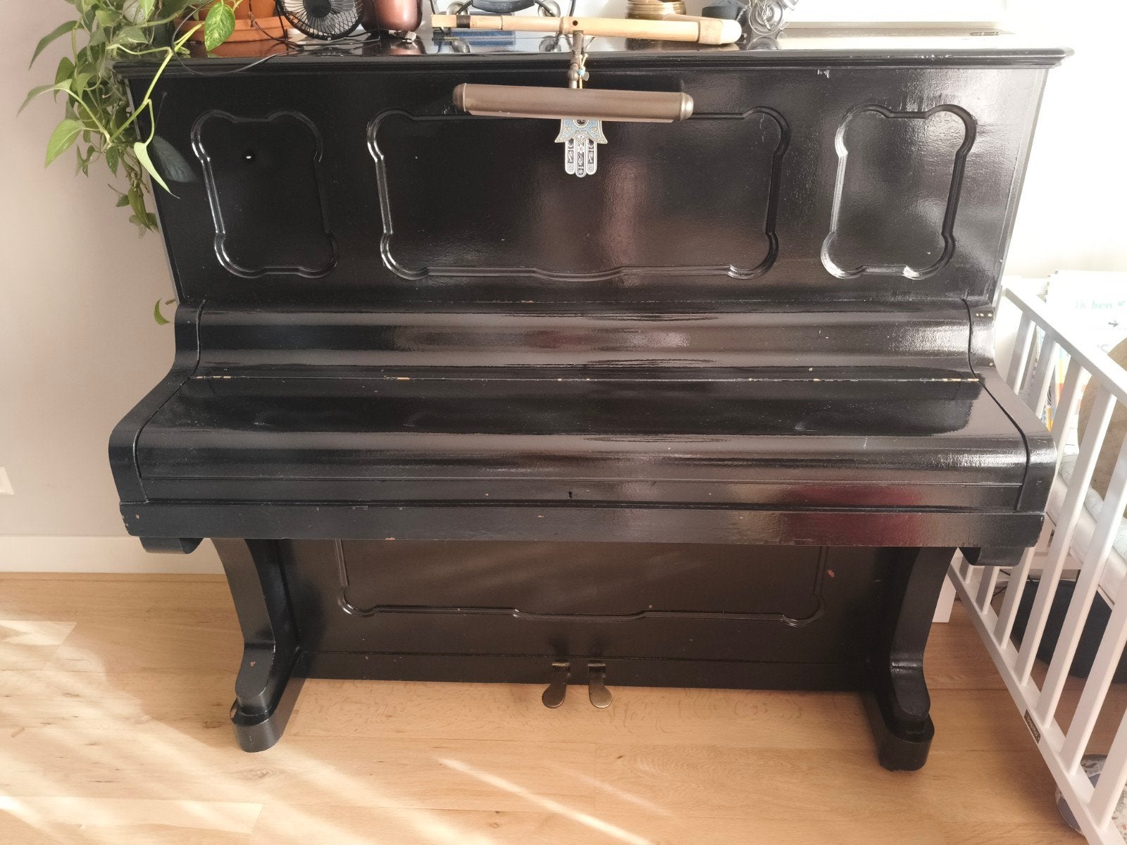 Antieke Julius Blüthner Piano - Leipzig, Ophalen, Gebruikt, Zwart, Piano