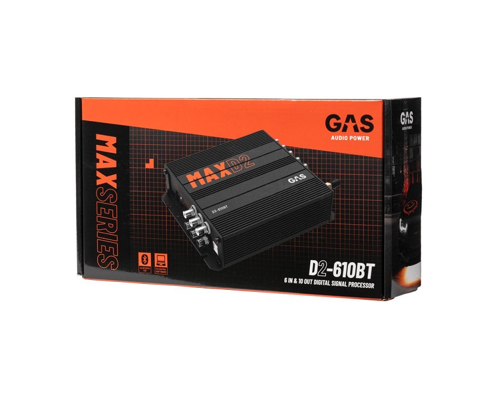 GAS Audio Power MAX D2-610BT 10 kanaals DSP, Info@optimount.nl, Nieuw, Ophalen of Verzenden, Anholtseweg 48A 7091 HB DINXPERLO