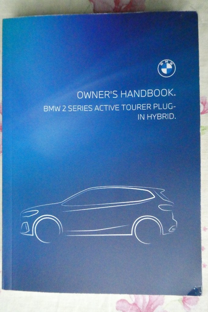 Owners handbook. Instructieboekje. BMW2 serie Active Touwer, Auto diversen, Ophalen of Verzenden