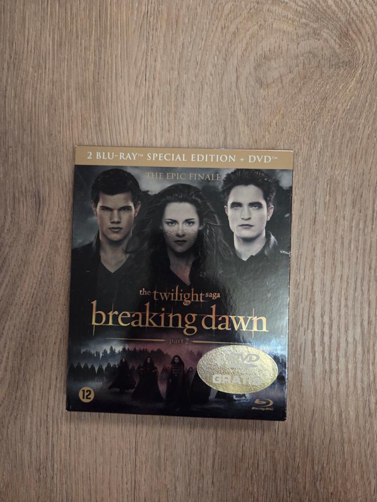 Twilight Breaking Dawn DVD, Vanaf 12 jaar, Ophalen of Verzenden, Zo goed als nieuw, Fantasy