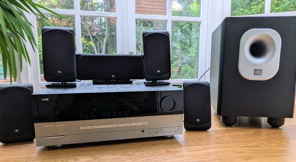 Home cinema set  Harman Kardon / JBL, Audio, Tv en Foto, 70 watt of meer, Overige spelers, Ophalen, Overige merken