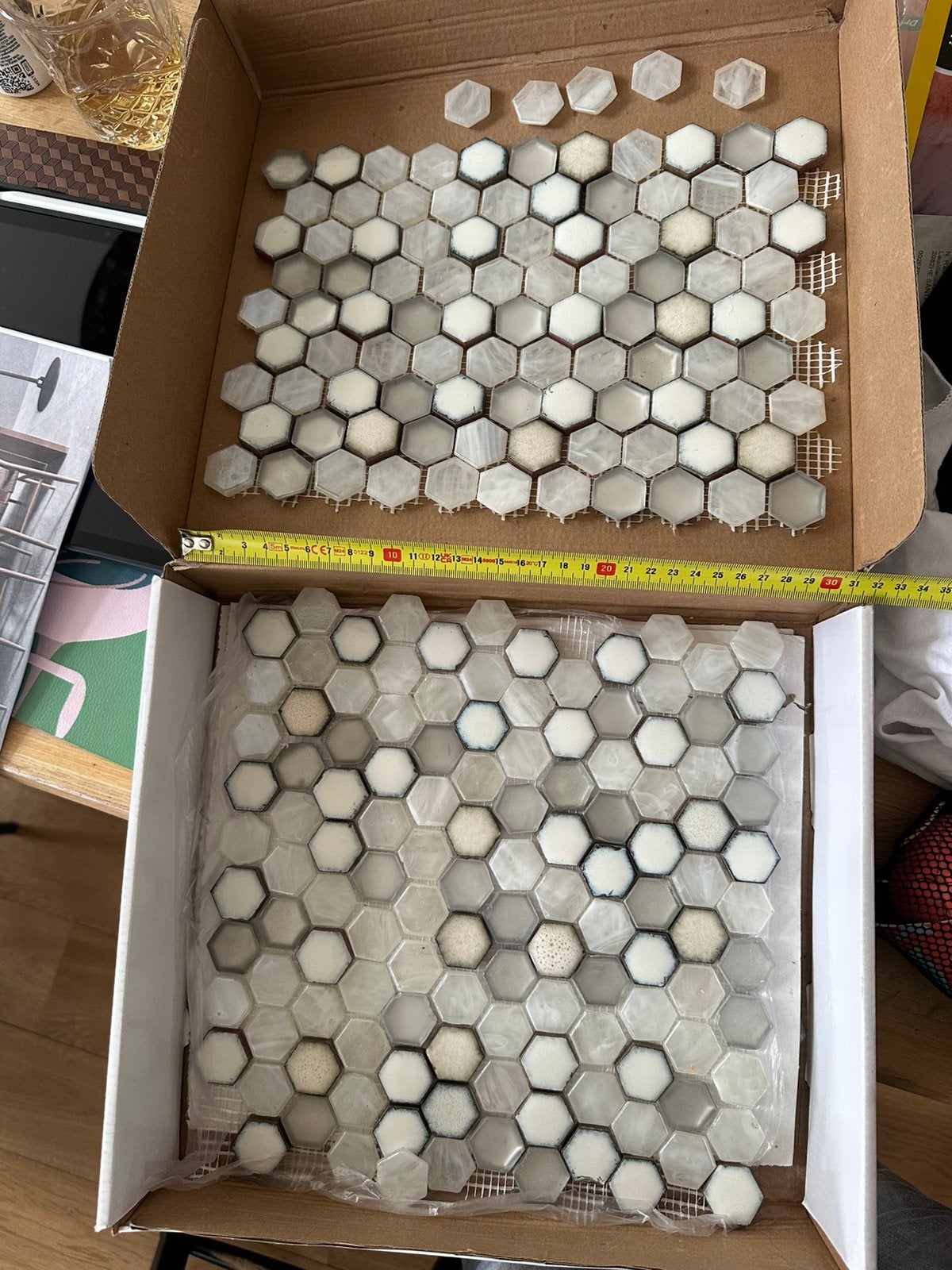 Mozaïek tegels, Doe-het-zelf en Verbouw, Tegels, Nieuw, Ophalen of Verzenden, 20 tot 40 cm, Minder dan 5 m²