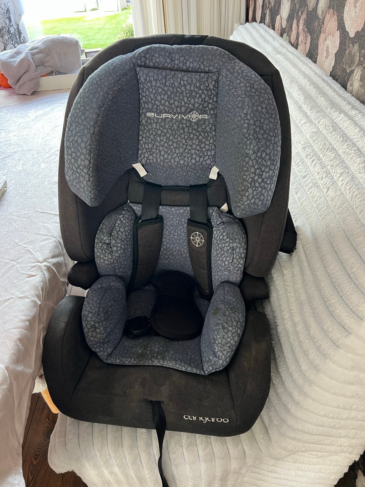 Cangaroo Survivor Autostoel - 9-36 kg, Gebruikt, Verstelbare rugleuning, 9 t/m 36 kg, Isofix