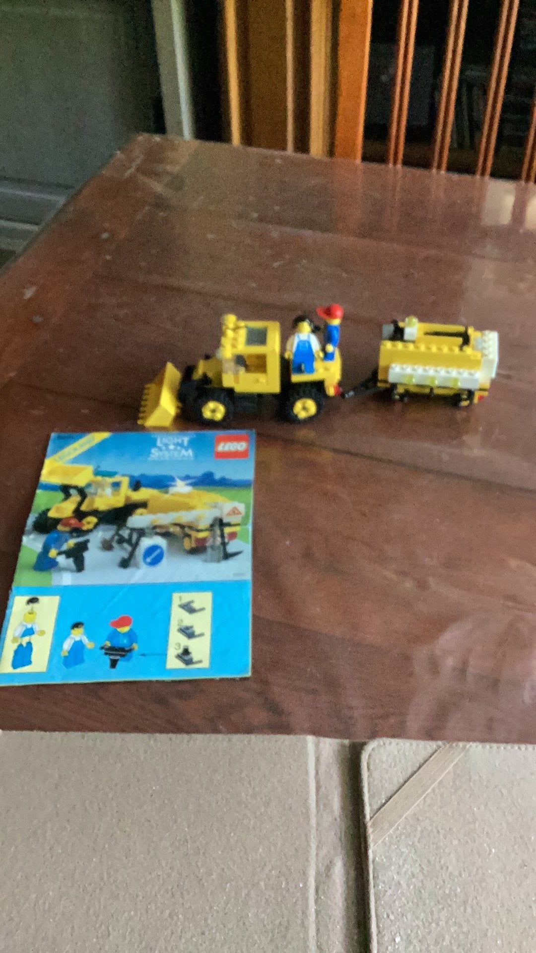 Legoland set 6481 wegenonderhoud, City, Lego, Compleet, Ophalen of Verzenden
