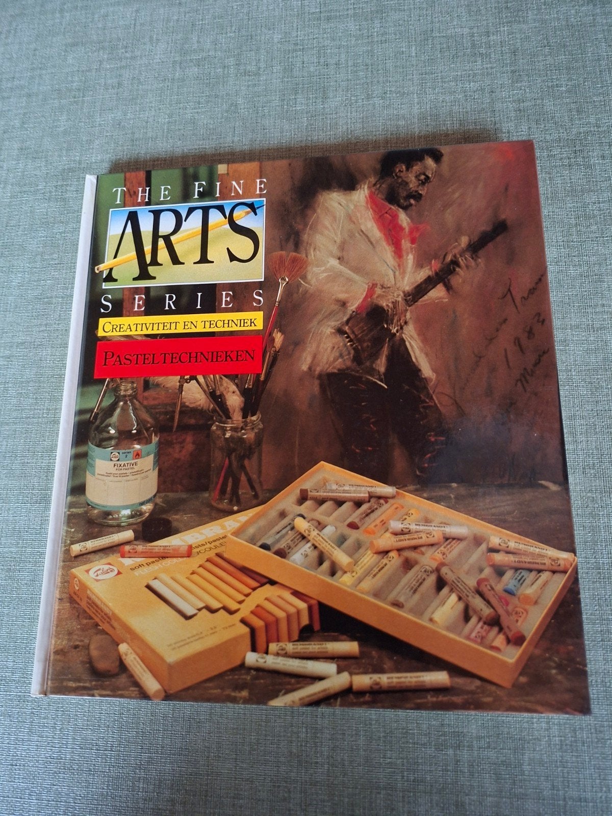 The fine arts series. Pasteltechnieken, Hobby en Vrije tijd, Ophalen of Verzenden, Boek of Gids