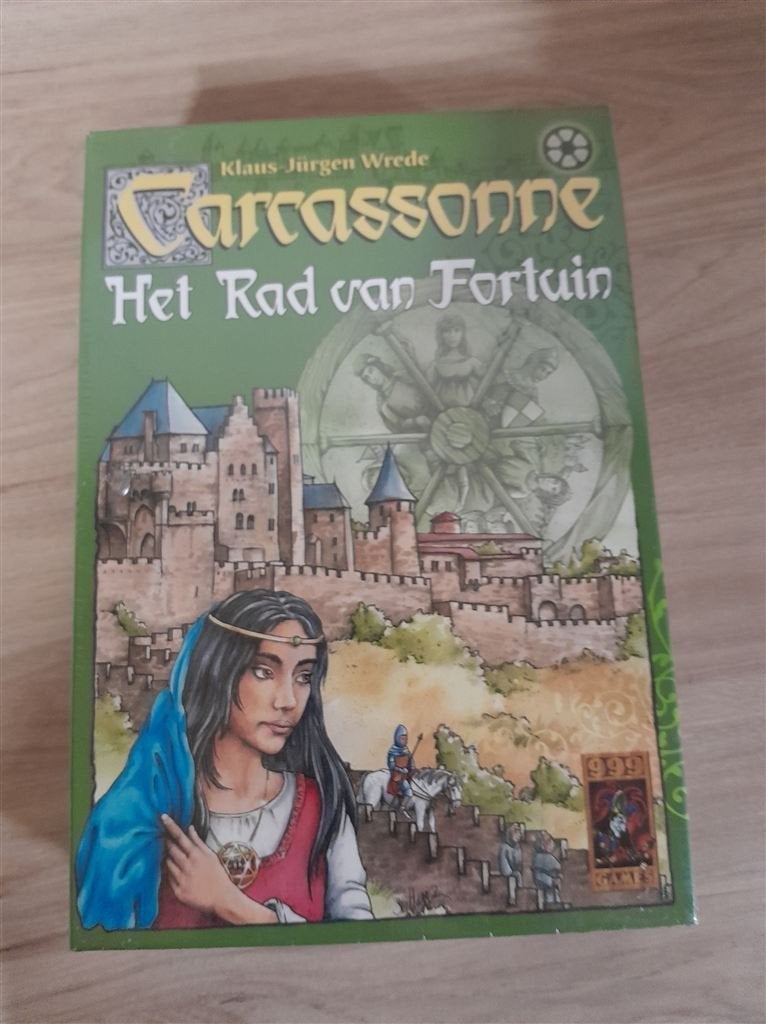 Carcassonne - het rad van fortuin - 999 games - s1461, Verzenden, Zo goed als nieuw