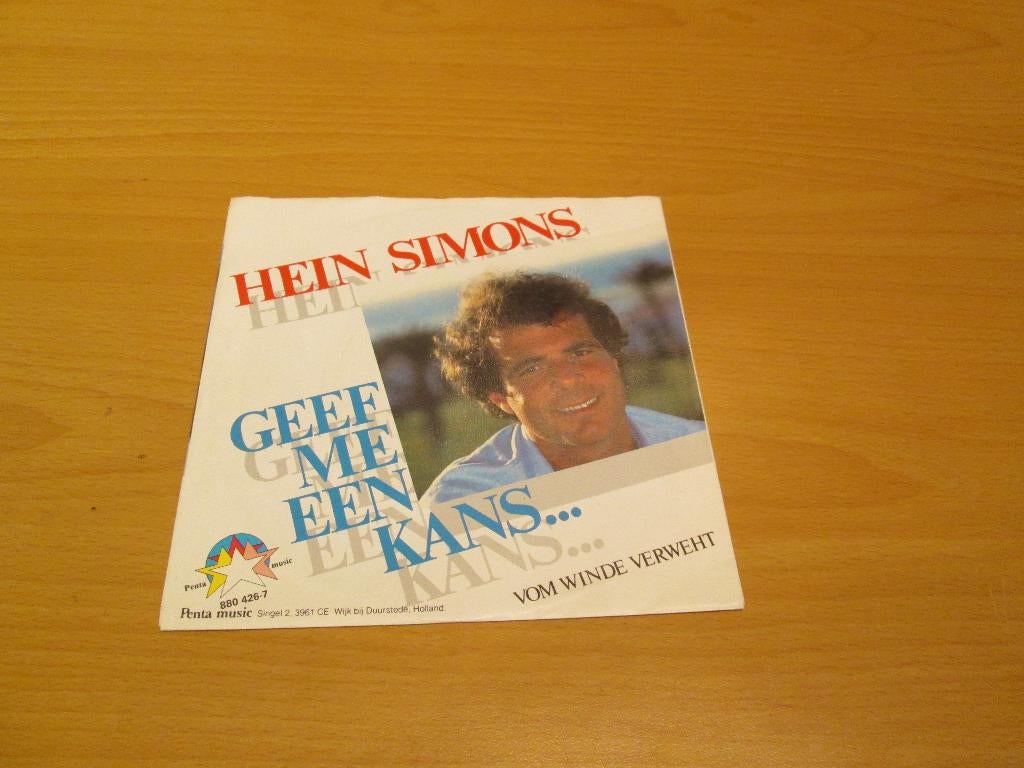 3 singles van Heintje Hein Simons (ook per stuk te koop), Cd's en Dvd's, Vinyl Singles, Ophalen of Verzenden, Gebruikt, Pop