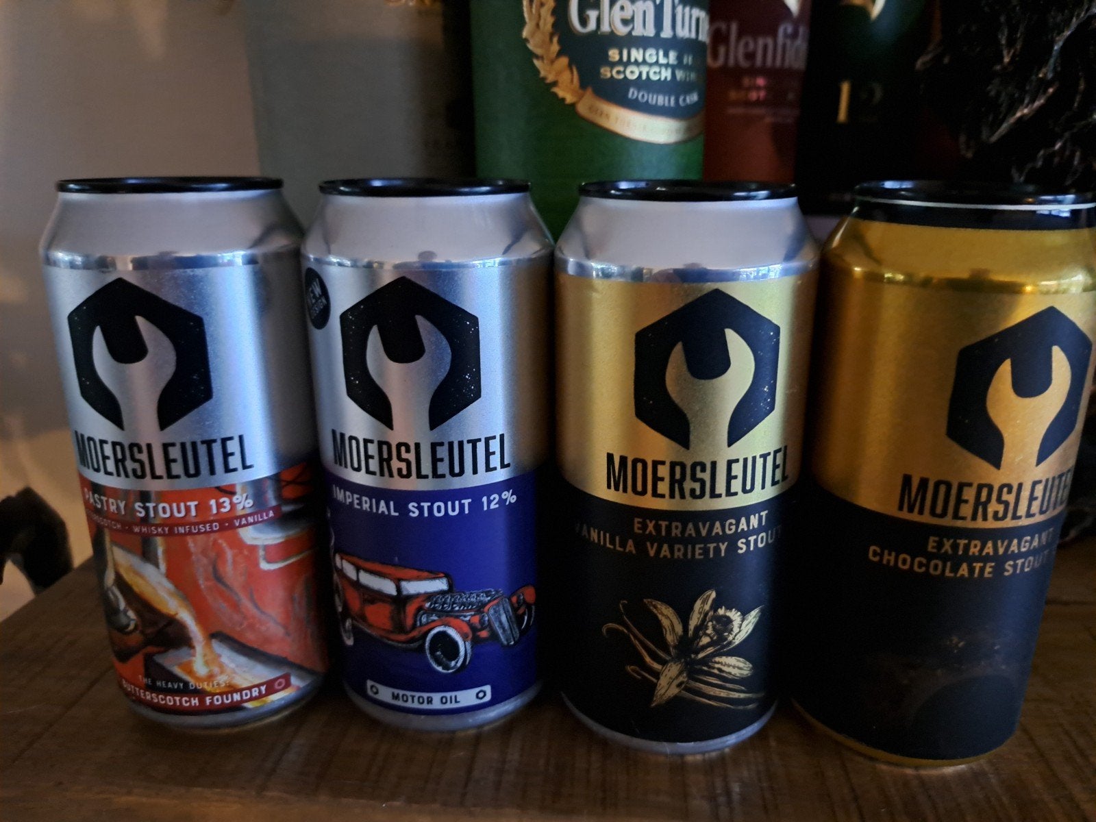 4 Moersleutel bieren, Ophalen of Verzenden, Nieuw, Overige typen, Overige merken