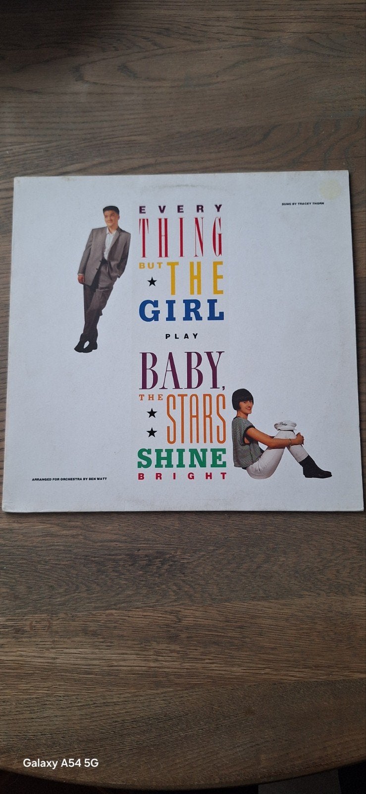 Everything But The Girl - Baby, The Stars Shine Bright LP, LP, Gebruikt, Pop, Ophalen of Verzenden