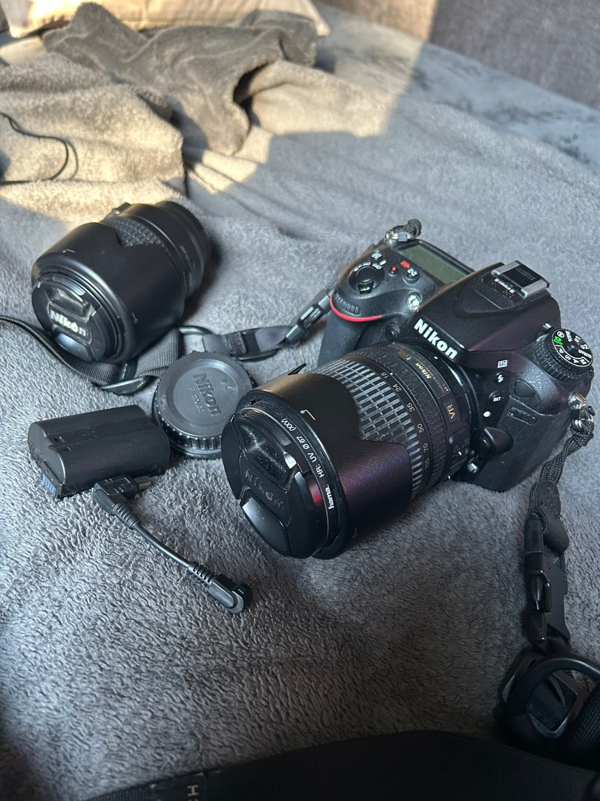 Nikon D7100 met toebehoren, Ophalen, Spiegelreflex, Zo goed als nieuw, Nikon