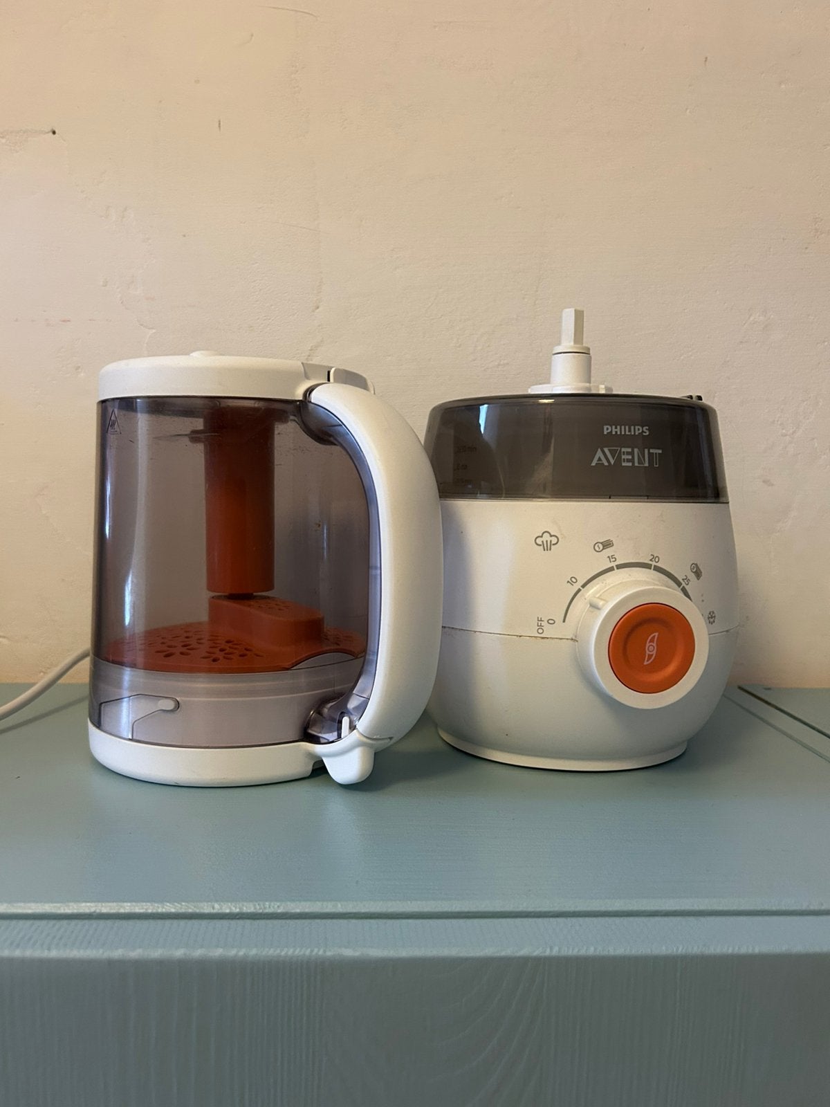 Philips Avent 4-in-1 Babyvoedingmaker / stomer, Ophalen of Verzenden, Zo goed als nieuw, 3 snelheden of meer