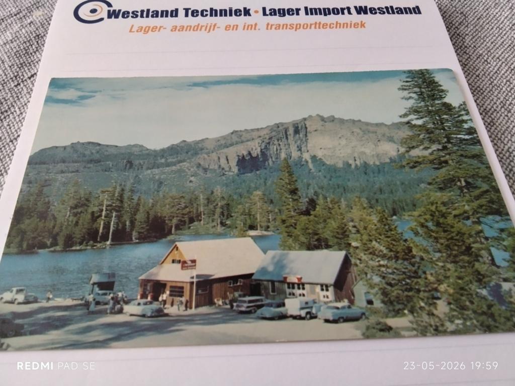 Vintage Ansichtkaart Kay's Resort Silver Lake USA 1979, Ophalen of Verzenden, 1960 tot 1980, Buiten Europa