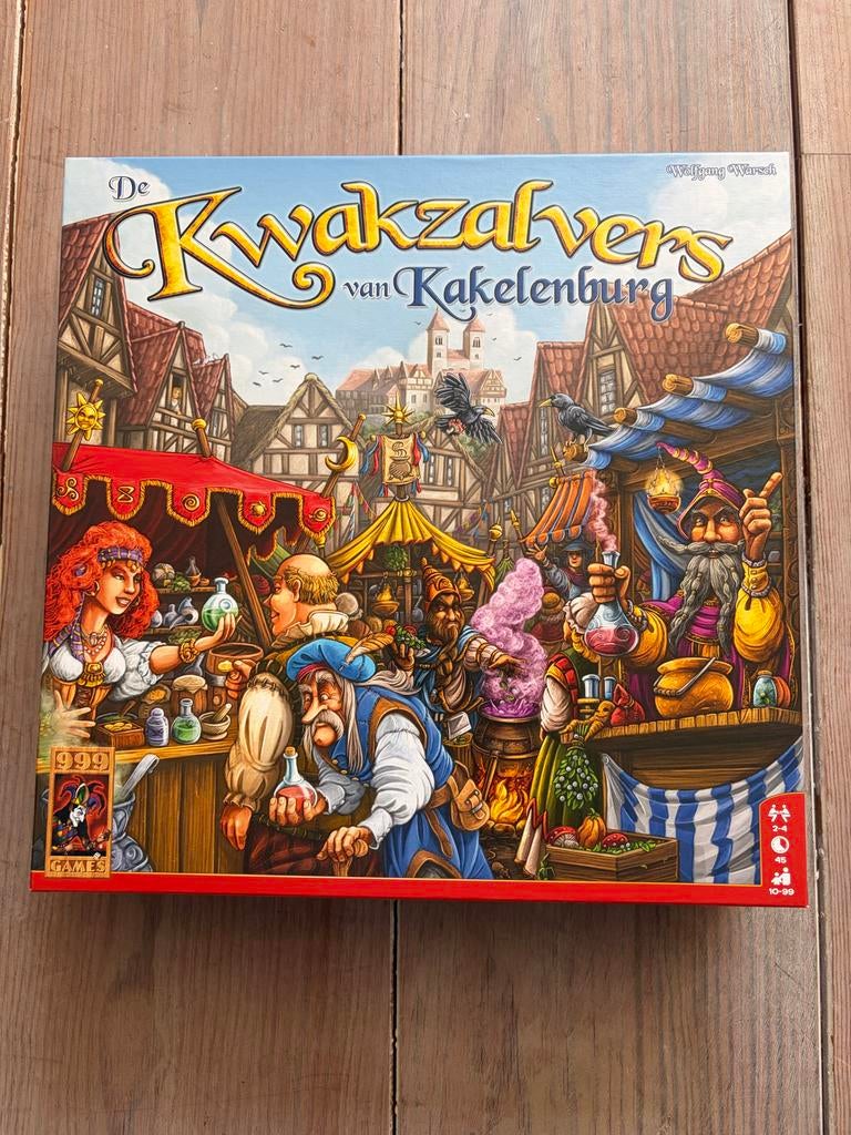 De Kwakzalvers van Kakelenburg - Nieuw in doos, Hobby en Vrije tijd, Gezelschapsspellen | Bordspellen, Ophalen of Verzenden, Nieuw