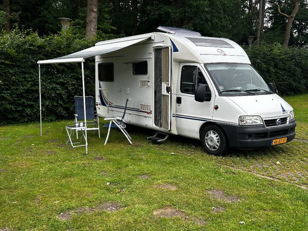 Camper TEC - Rotec Fiat Ducato 2.8, Caravans en Kamperen, Tot en met 2, 7 tot 12 maanden geleden, Particulier, Half-integraal