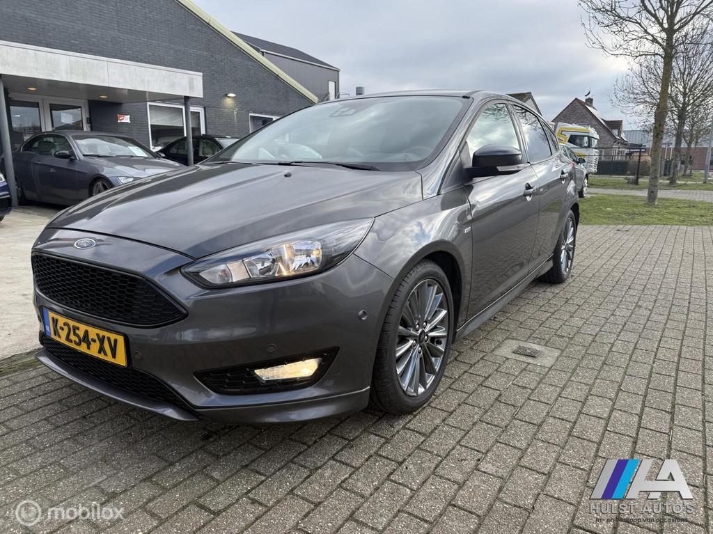 Ford Focus 1.0 EcoBoost Titanium ST-LINE 2018 * 79 Dkm * APK, Gebruikt, 3 cilinders, Automatische klimaatregeling, 999 cc