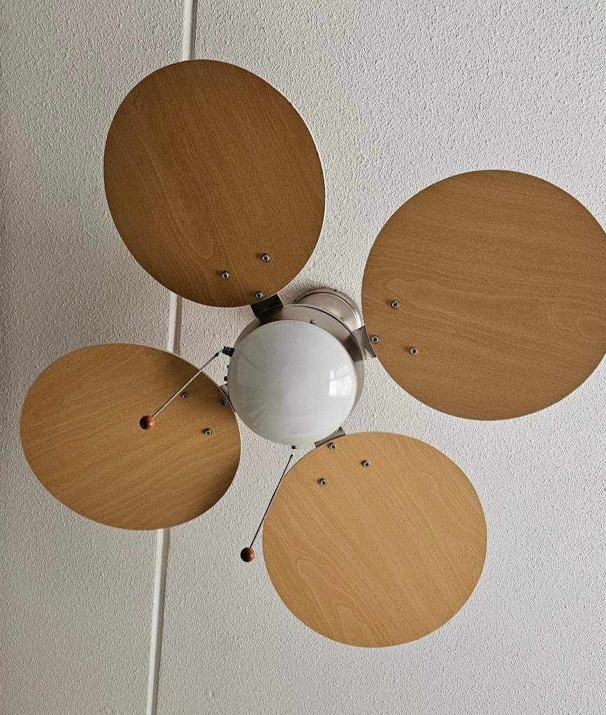 Jan de Bouvrie plafondventilator met verlichting, Ophalen, Gebruikt