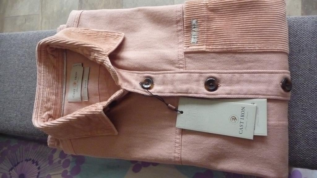 Overhemd/Overblouse Cast Iron – L, Overige kleuren, Nieuw, Ophalen of Verzenden, Halswijdte 41/42 (L)