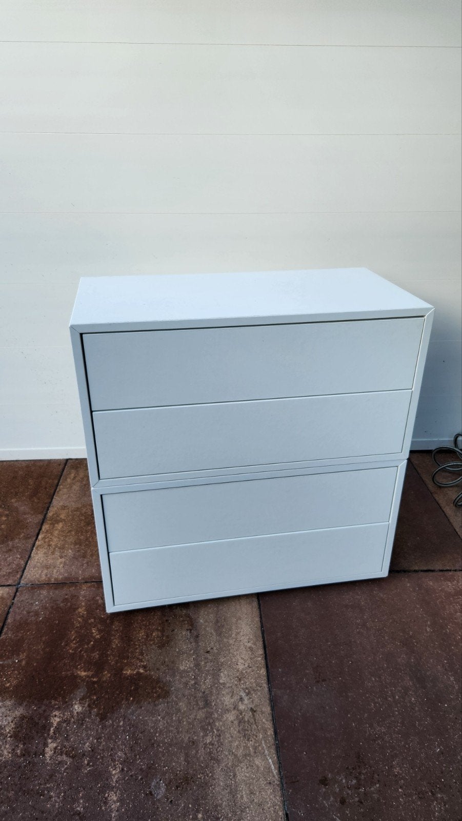 Ikea ladekast met 4 laden - Wit, Ophalen, Zo goed als nieuw