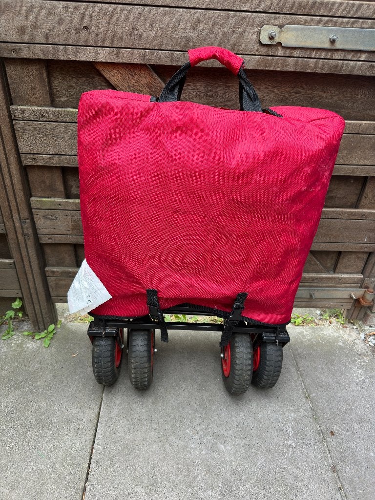 Macsports Opvouwbare Bolderwagen (Rood), Caravans en Kamperen, Bolderkarren, Ophalen of Verzenden, Zo goed als nieuw
