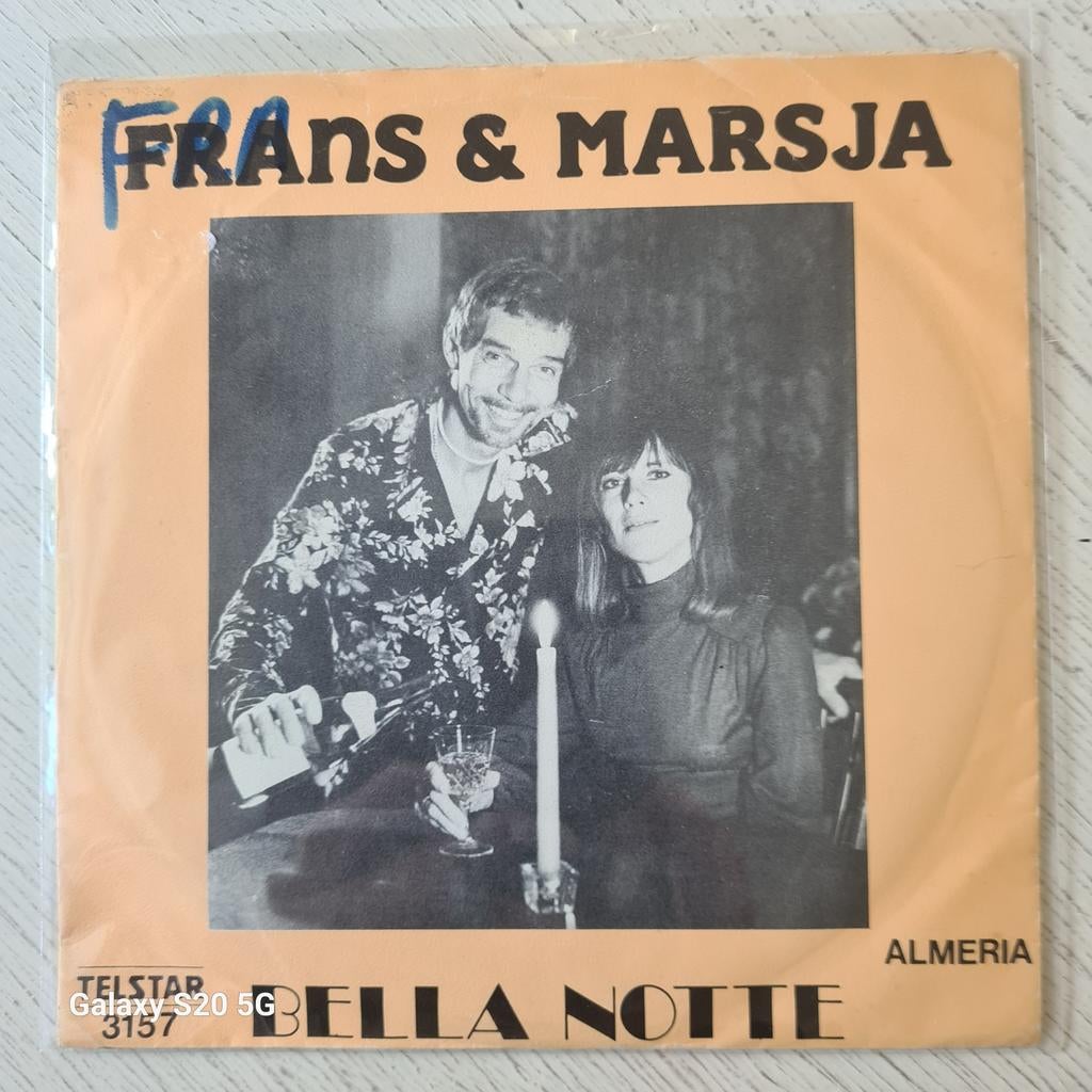 Frans en Marsja Bella Notte, Cd's en Dvd's, Vinyl | Nederlandstalig, Ophalen of Verzenden, Zo goed als nieuw, Overige formaten