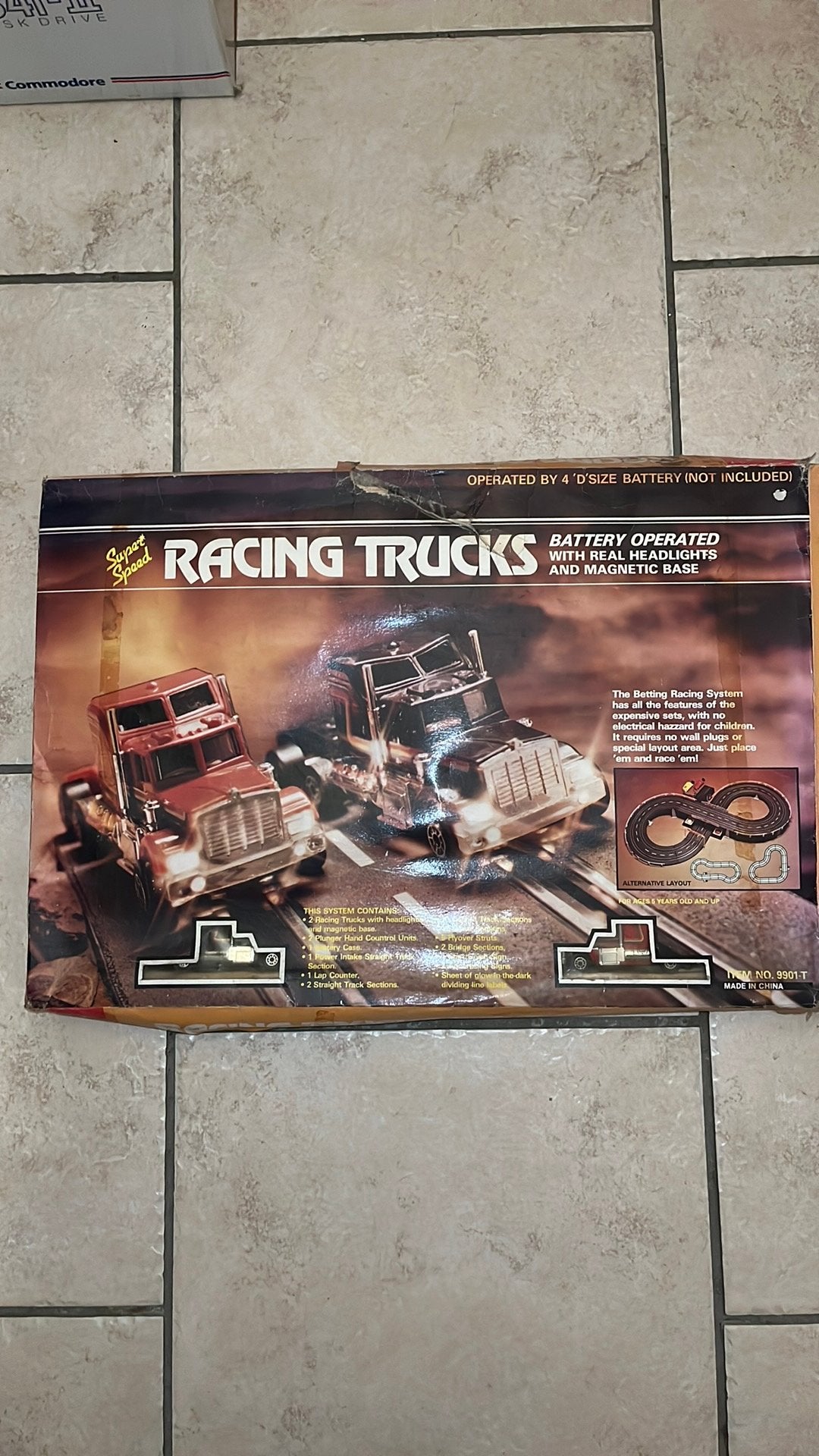 Te koop racebaan met vrachtwagens, Ophalen of Verzenden, Elektrisch, Overige merken
