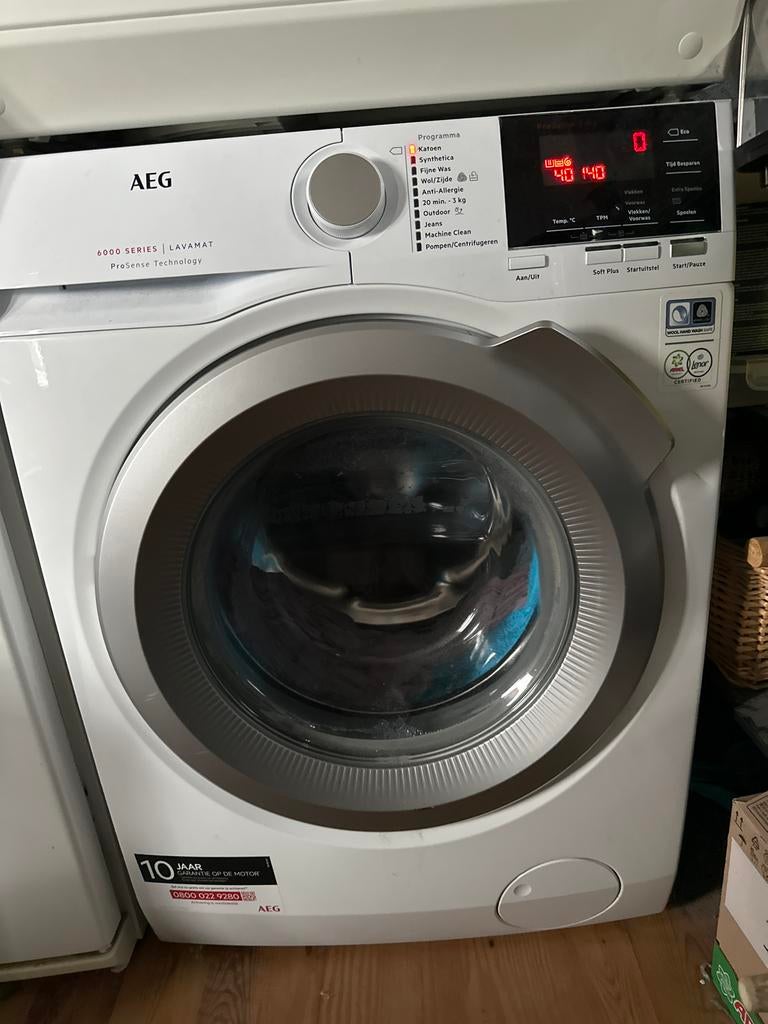 Goed werkende AEG Lavamat 6000 Series wasmachine, Ophalen of Verzenden, Gebruikt